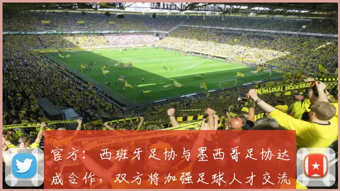 官方：西班牙足协与墨西哥足协达成合作，双方将加强足球人才交流